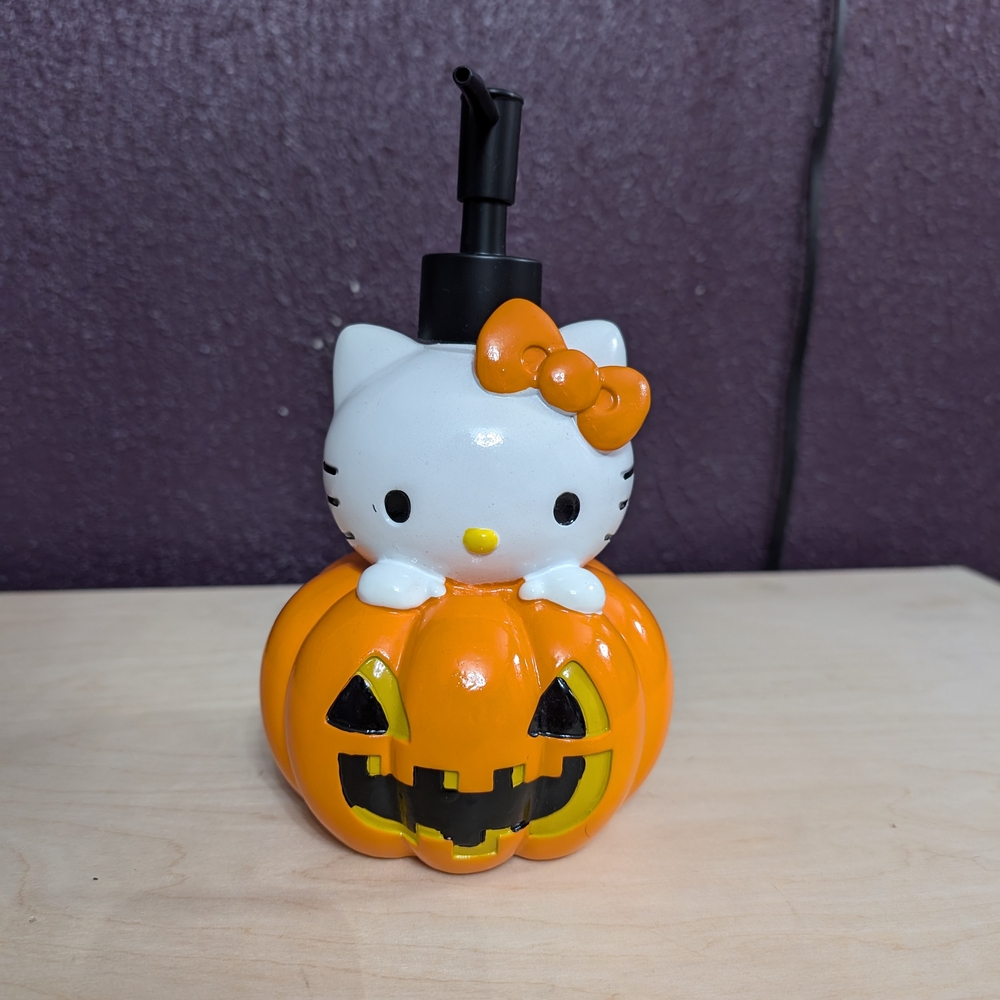 Hello Kitty Pumpkin Soap Dispenser